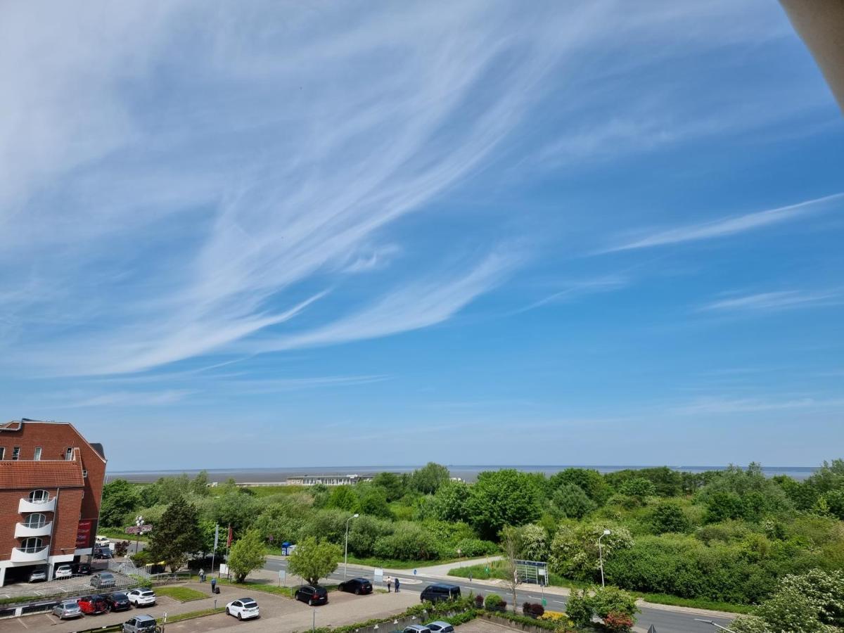 Meerblick 424 im Haus Trafalgar Cuxhaven Exterior foto